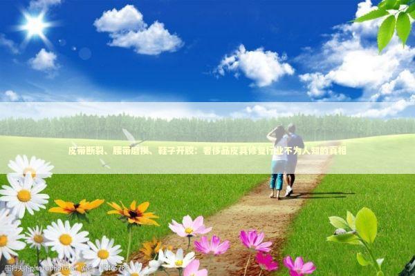 皮带断裂、腰带磨损、鞋子开胶：奢侈品皮具修复行业不为人知的真相 企业服务